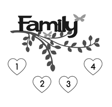 Load image into Gallery viewer, Personalized Family Tree With Frame