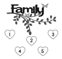 Load image into Gallery viewer, Personalized Family Tree With Frame