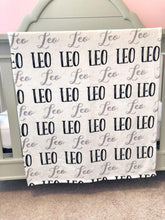 Load image into Gallery viewer, PERSONALIZED MONOGRAM BABY BLANKET