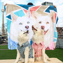 Load image into Gallery viewer, Custom Pet Fleece Blanket