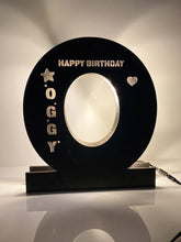 Load image into Gallery viewer, Handmade Customized and Personalized Wooden A to Z Alphabet LED Lamp Gift