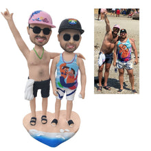 Load image into Gallery viewer, Customizable 2 person Custom Bobblehead