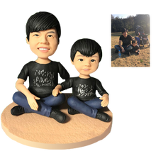Load image into Gallery viewer, Customizable 2 person Custom Bobblehead