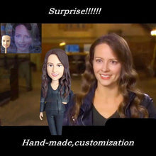 Load image into Gallery viewer, Custom handmade dolls (upload the picture)