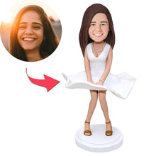 Load image into Gallery viewer, Monroe Look Alike Custom Bobblehead