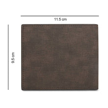 Load image into Gallery viewer, Men's Bifold Custom Photo Wallet - Coffee Leather For Him