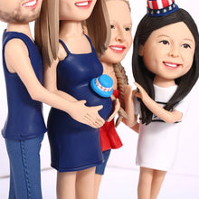 Load image into Gallery viewer, Customizable 4 person Custom Bobblehead