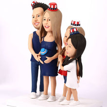 Load image into Gallery viewer, Customizable 4 person Custom Bobblehead