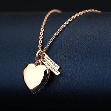 Load image into Gallery viewer, Heart Photo Locket Necklace