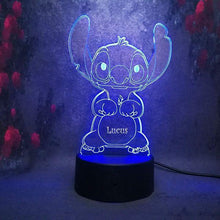 Load image into Gallery viewer, Custom Night Lights for Kids 7-Color LED Lamp Christmas Gifts