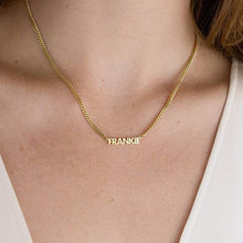 Load image into Gallery viewer, Custom Name Choker Necklace with Bold