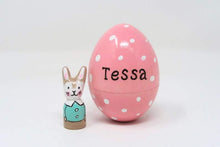 Load image into Gallery viewer, Personalized Easter Egg & Bunny