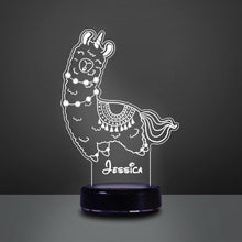 Load image into Gallery viewer, Personalized 3D Name Night Lights Alpaca ¢ò