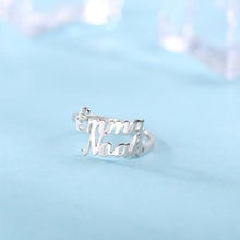 Load image into Gallery viewer, Personalized Multiple Name Ring in Silver
