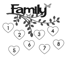 Load image into Gallery viewer, Personalized  Family Tree With Frame
