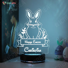 Load image into Gallery viewer, Personalized Easter Bunny LED Lamp
