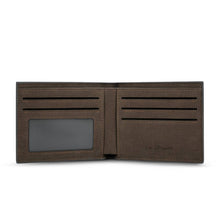 Load image into Gallery viewer, Men's Photo Engraved Bifold Photo Wallet - Brown Leather
