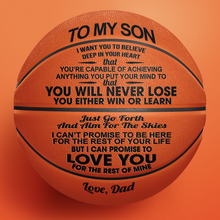 Load image into Gallery viewer, Dad to Son - U Will Never Lose
