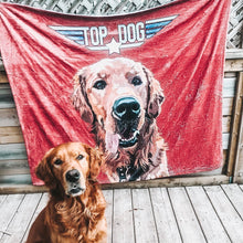 Load image into Gallery viewer, Custom Pet Fleece Blanket
