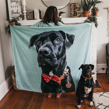 Load image into Gallery viewer, Custom Pet Fleece Blanket
