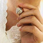 Load image into Gallery viewer, Engravable Angel Wings Sterling Silver Heart Photo
